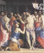 Francesco Salviati The Incredulity of Thomas (mk05) Spain oil painting reproduction